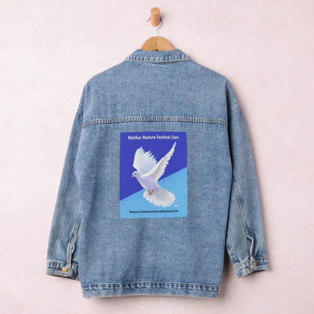 Mother Nature Festival Live Denim long Sleve Jacket